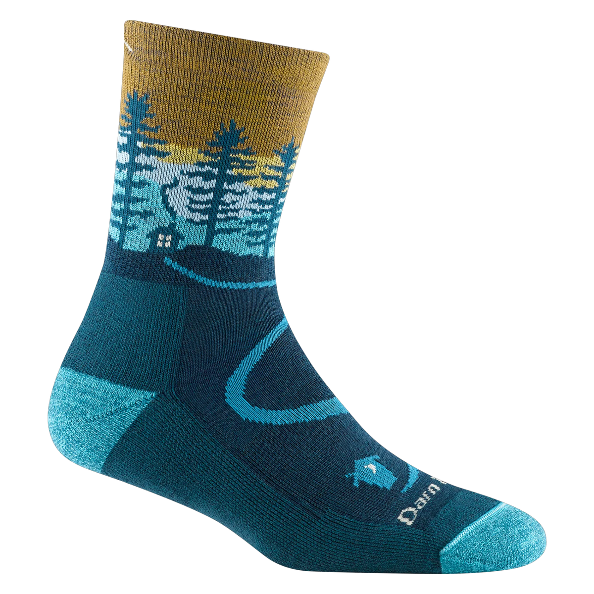Aqua Heather/Dark Teal
