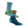 Aqua Heather/Dark Teal
