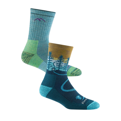 Aqua Heather/Dark Teal