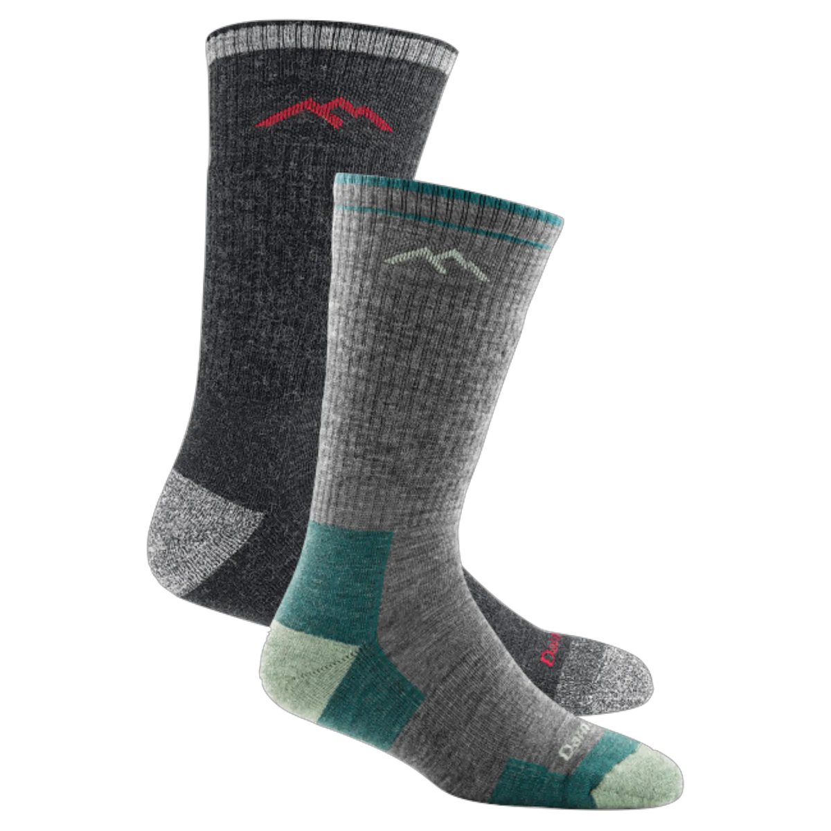 Men's and Women's Hiker Boot Sock 2-Pack Hiking Socks