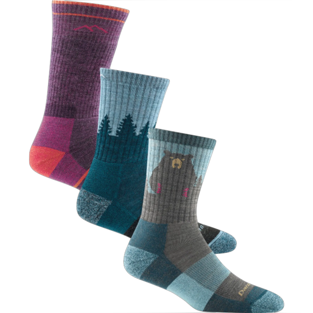 Plum/Blue/Aqua